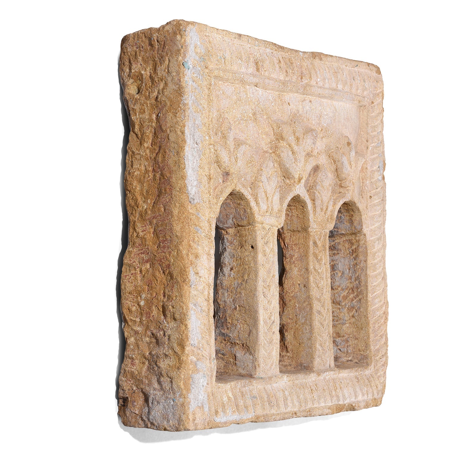 Stone Lamp Niche From Jaisalmer - 19th Century