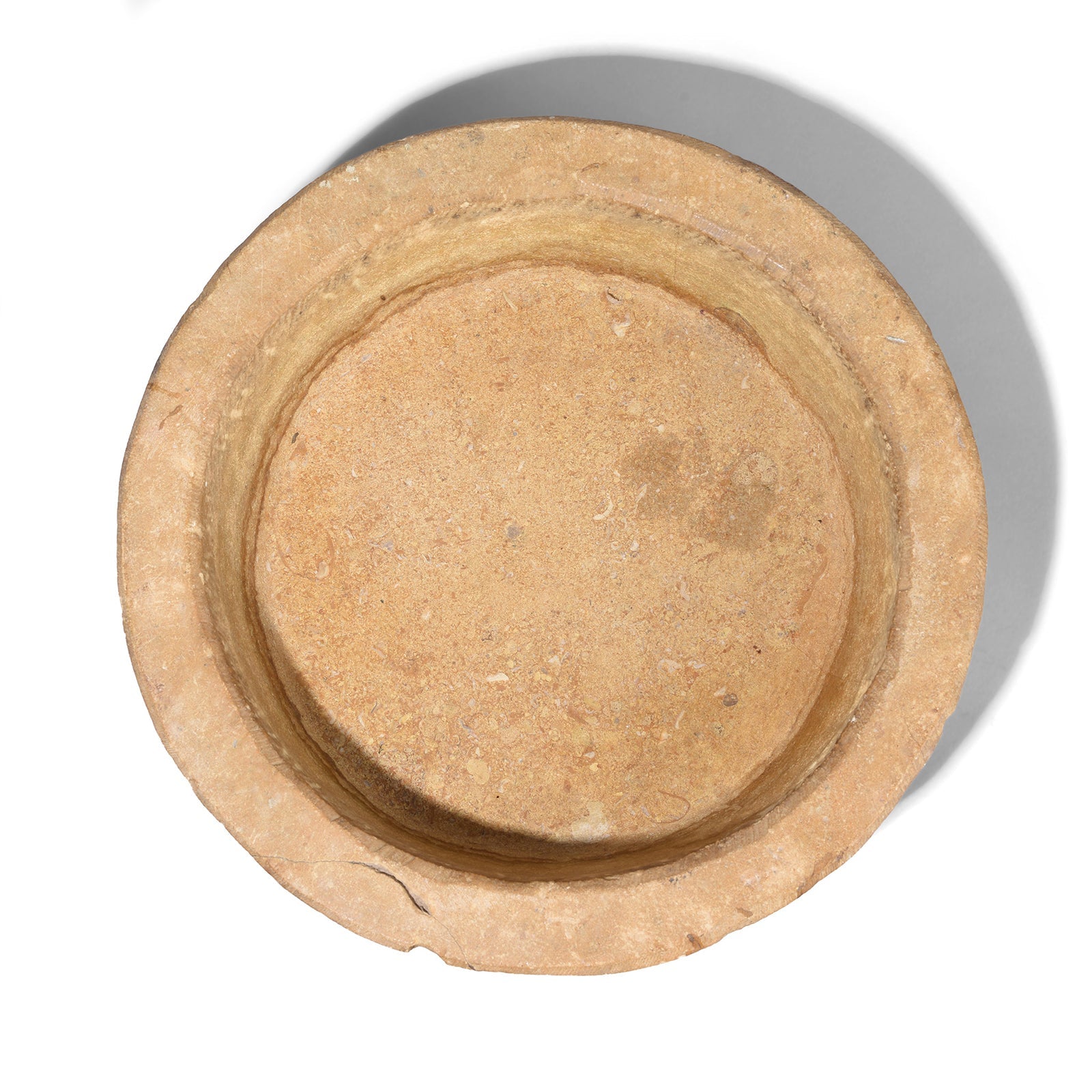 Round Stone Bird Bath From Rajasthan – Circa 1900