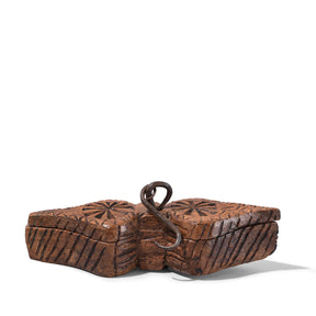 Hanging Indian Tika Box From Banswara - Ca 1900