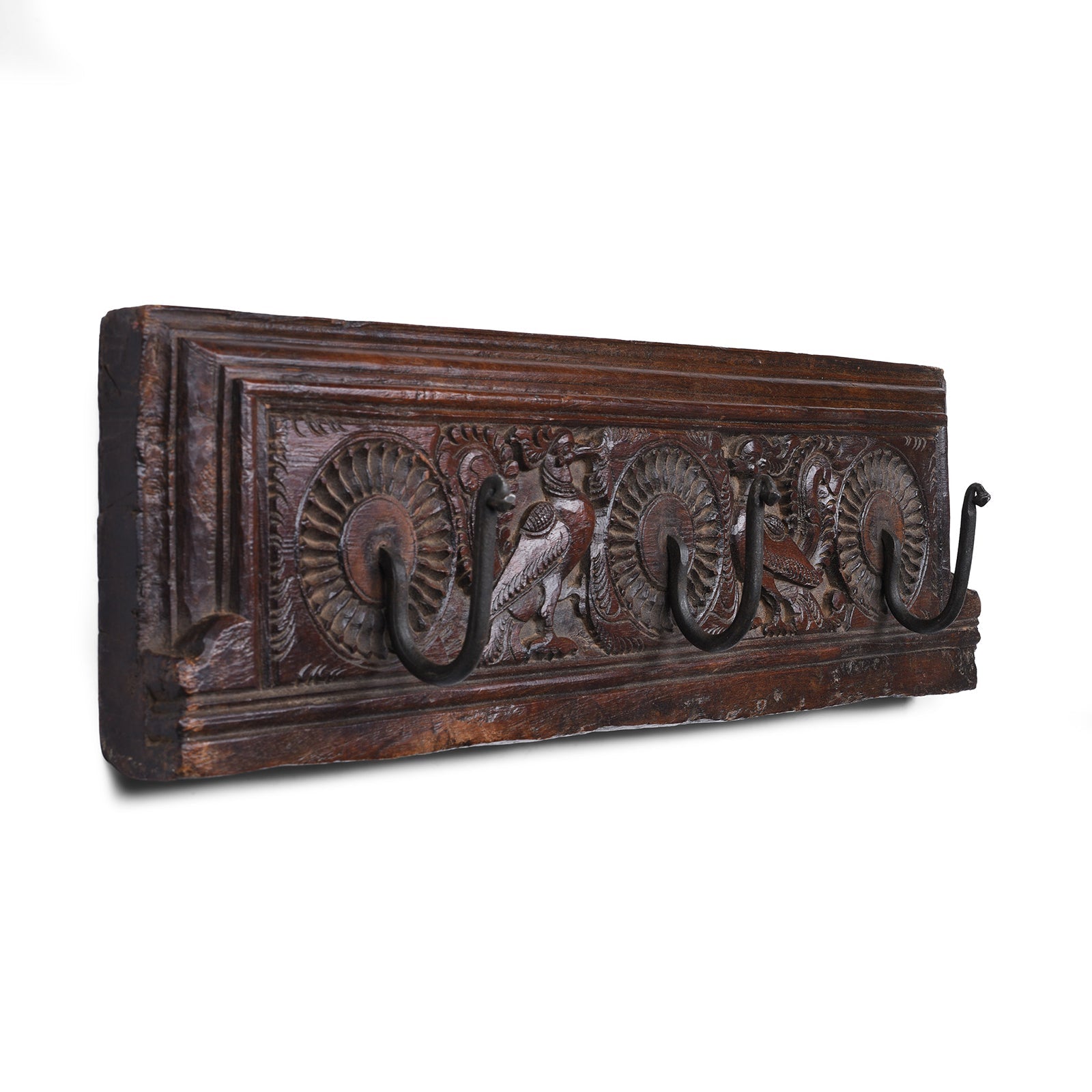 Coat Hook Panel From South India - 19th Century