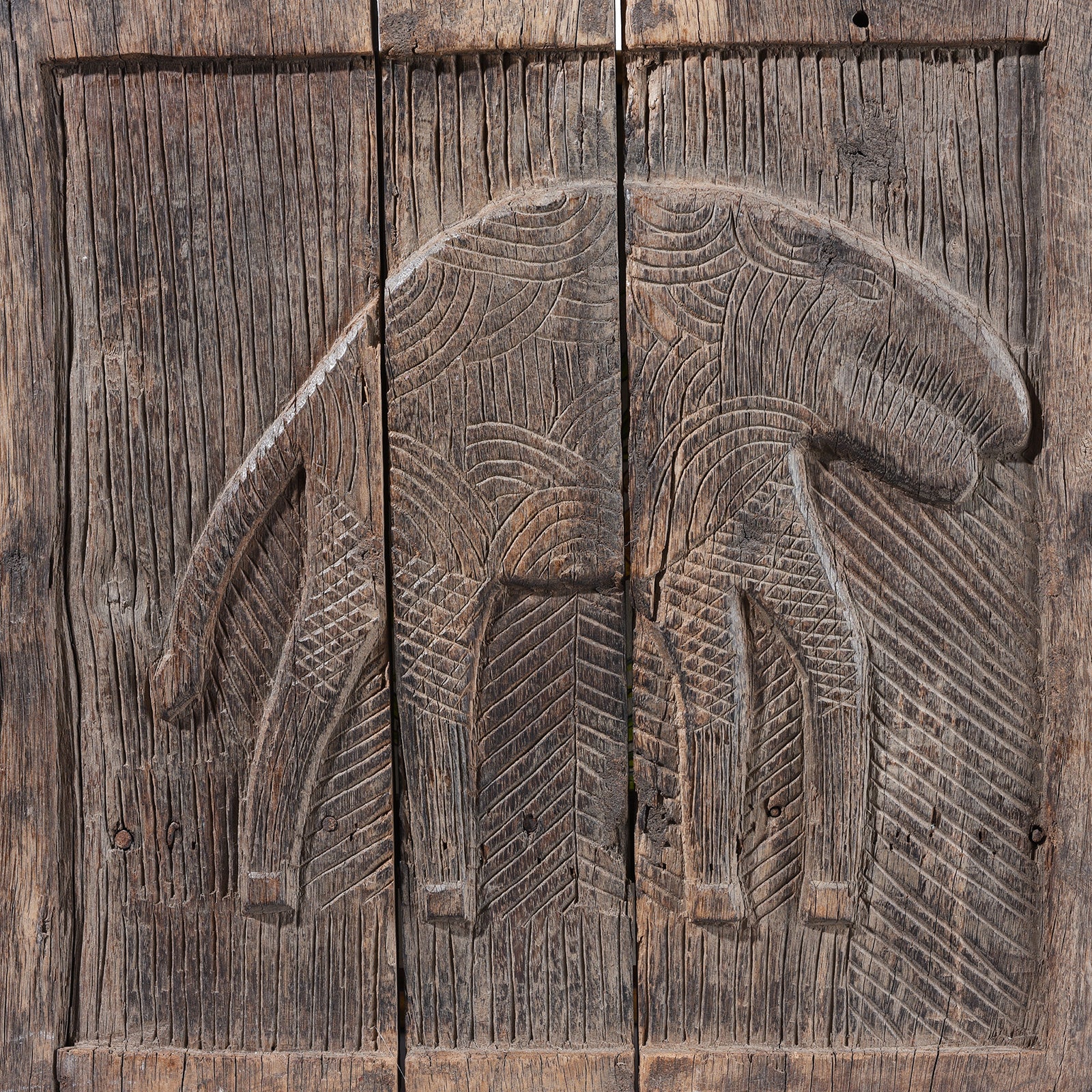 Baiga Tribal Panel From Chhattisgarh - 19th Century