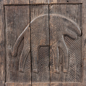 Baiga Tribal Panel From Chhattisgarh - 19th Century