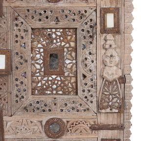Carved Teak Damchiya Chest From Kutch - Ca 1920