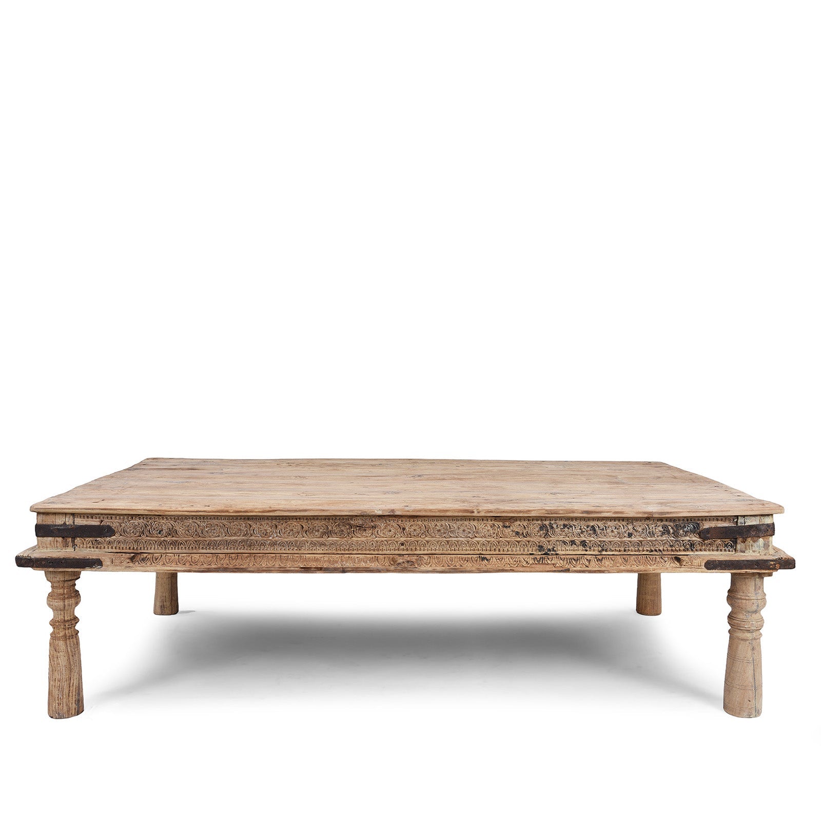 Indian Coffee Table Daybed From Hyderabad- 19thC