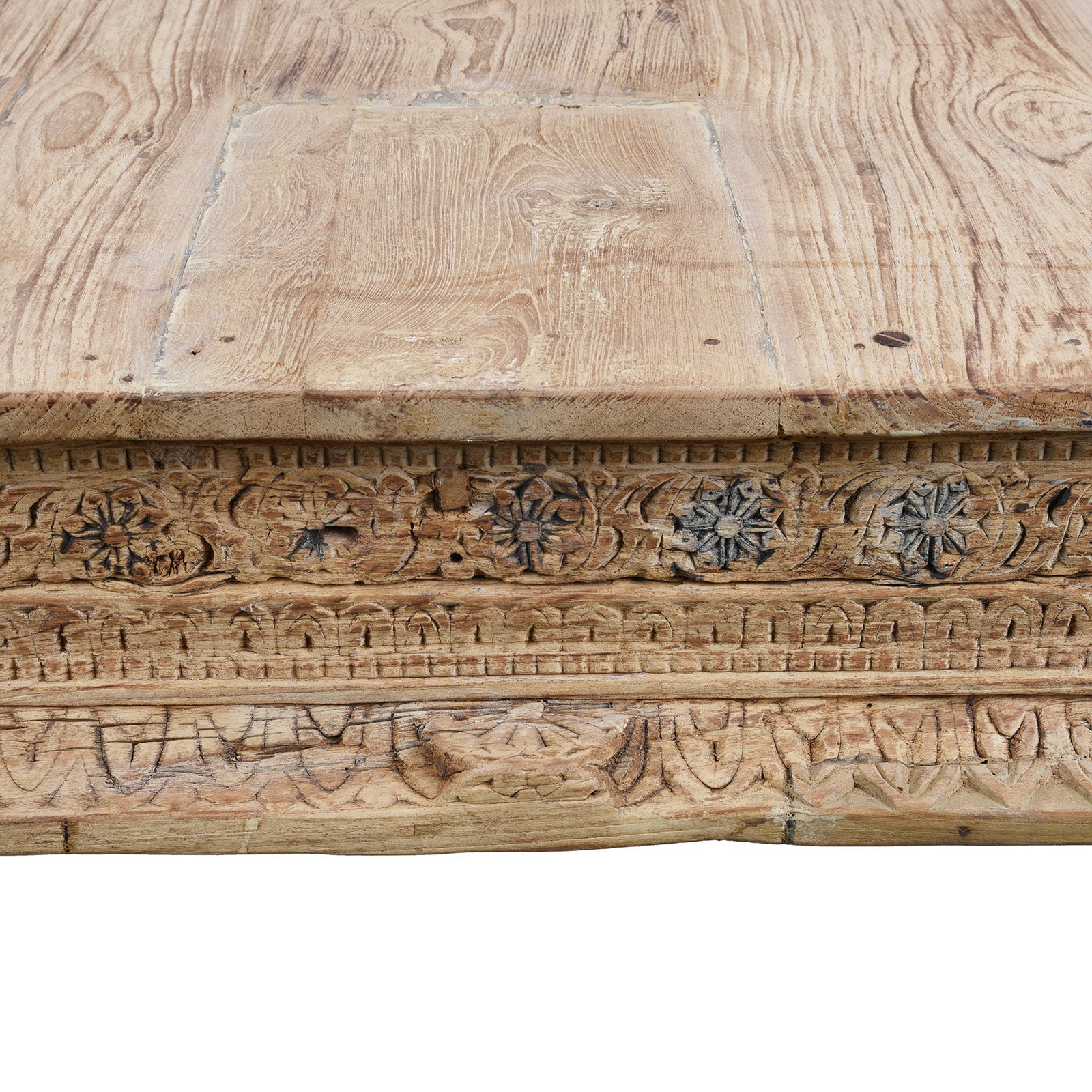 Indian Coffee Table Daybed From Hyderabad- 19thC