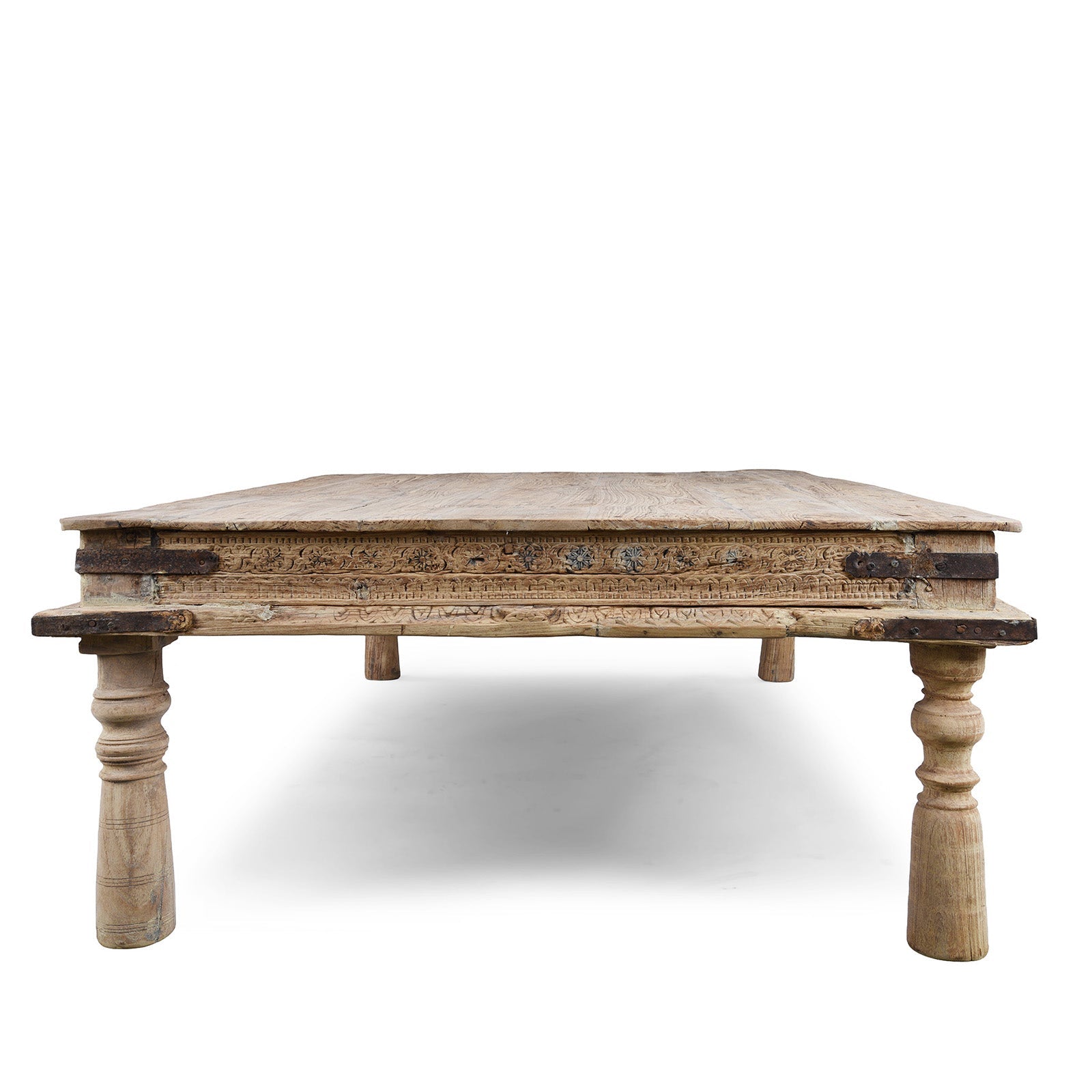 Indian Coffee Table Daybed From Hyderabad- 19thC