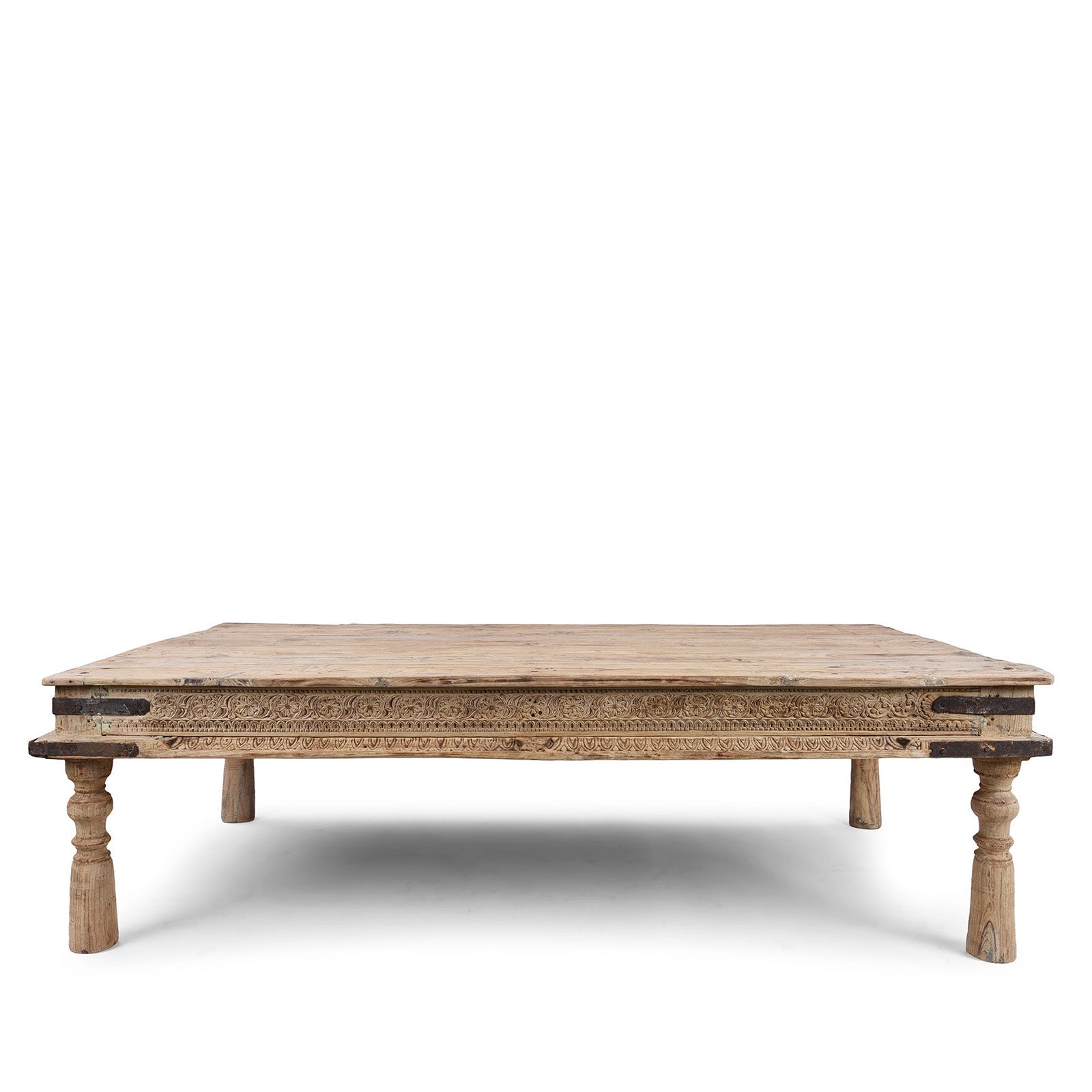 Indian Coffee Table Daybed From Hyderabad- 19thC