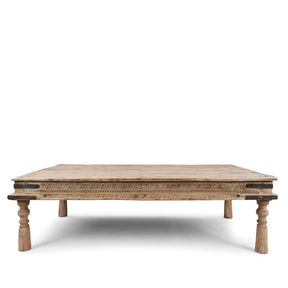 Indian Coffee Table Daybed From Hyderabad- 19thC