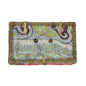 Vintage Red / Green Box From Rajasthan - Ca 1950