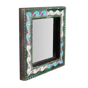 Peranakan Ceramic Tile Mirror - Square