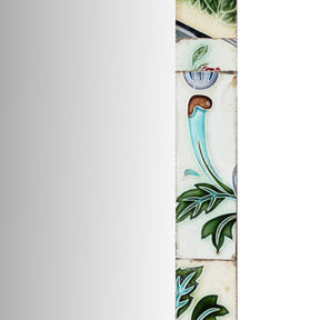 Art Deco Mirror Made From Old Peranakan Ceramic Tiles