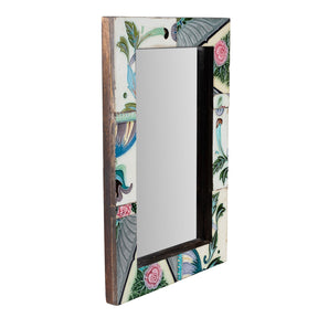 Art Deco Mirror Made From Old Peranakan Ceramic Tiles