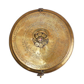 Brass Indian Chapati Box - Ca 1900
