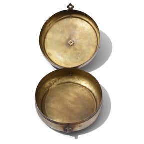 Brass Indian Chapati Box - Ca 1900