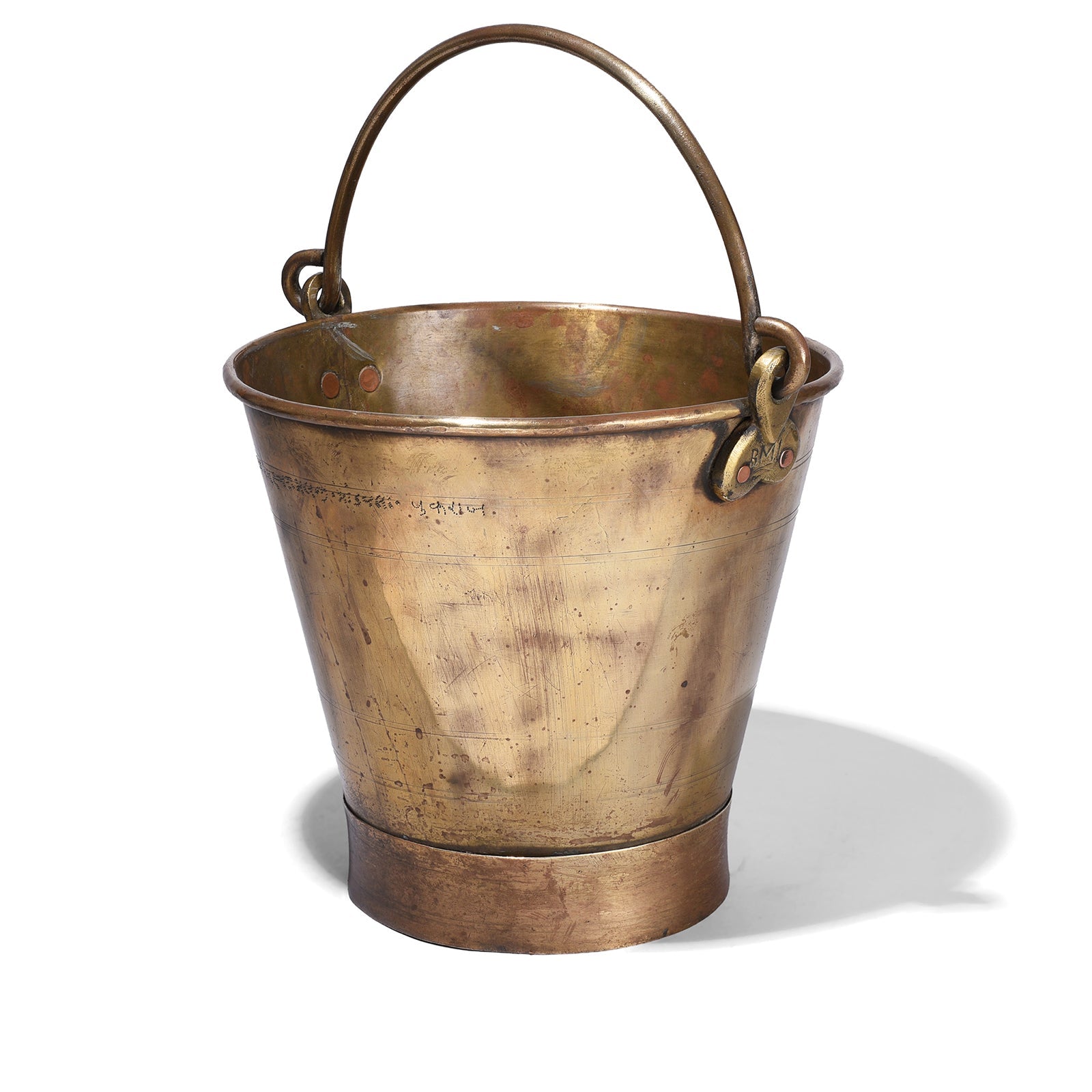 Old Brass Bucket - Nagpur Municipal Council 1954
