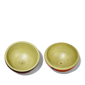 Spotted Lacquer Ball From Barmer - 19th Century