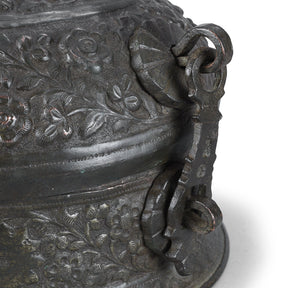 Tinned Copper Paan Box From Kashmir - Late 19th Century