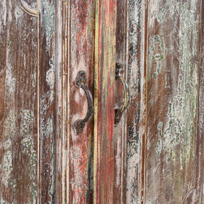 Reclaimed Teak Indian Sideboard With Painted Finish