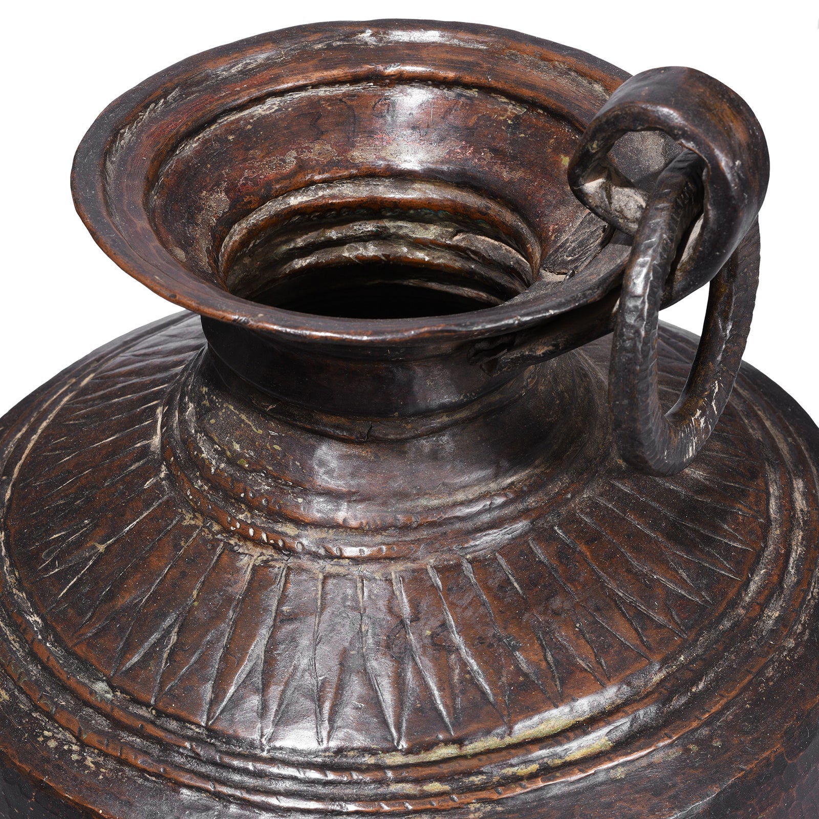 Copper Water Pot From Nepal - 19th Century
