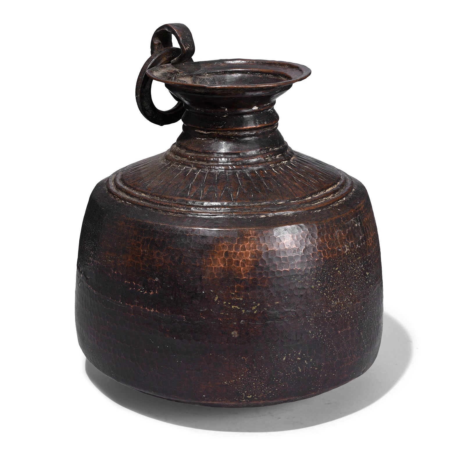 Copper Water Pot From Nepal - 19th Century