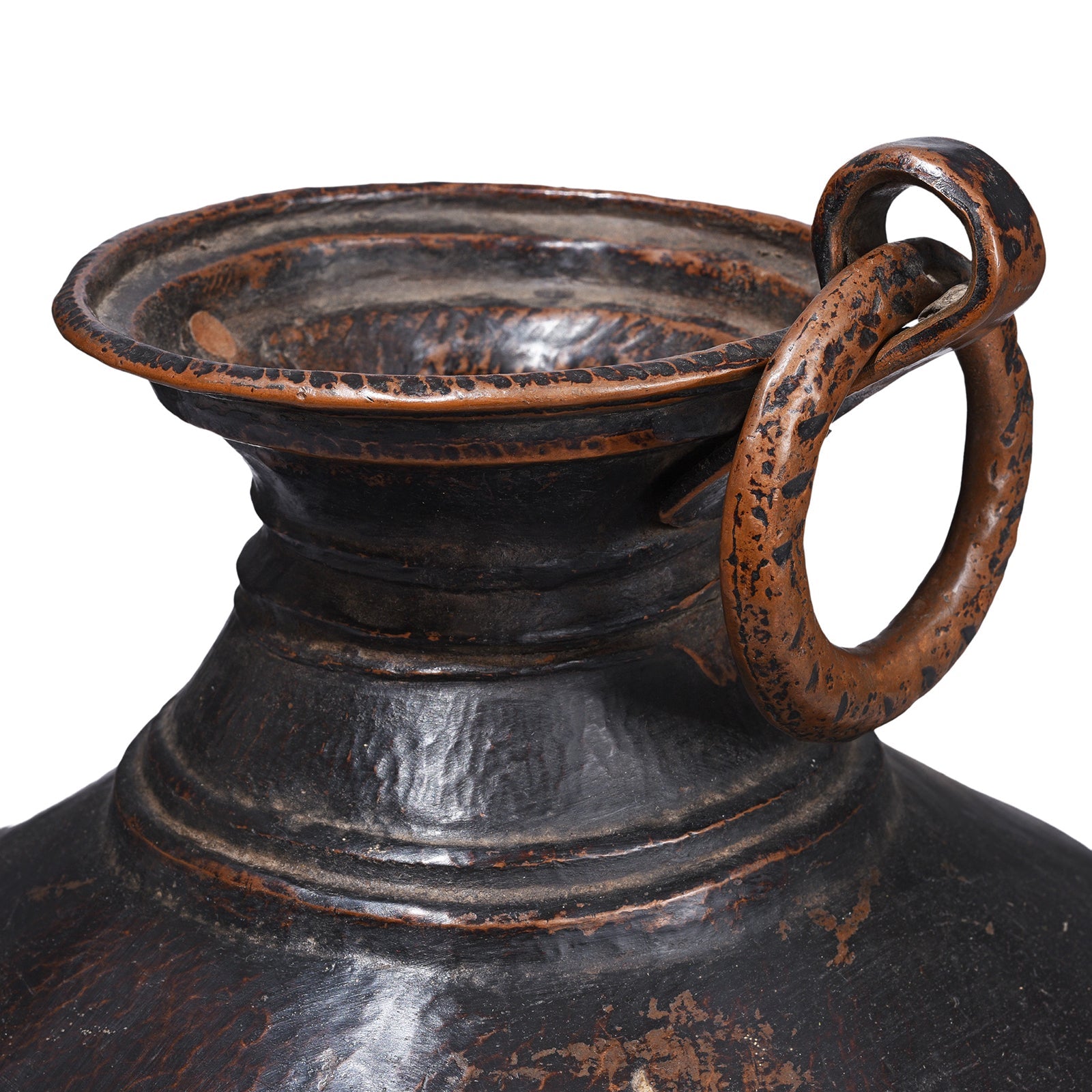 Copper Water Pot From Nepal - 19th Century