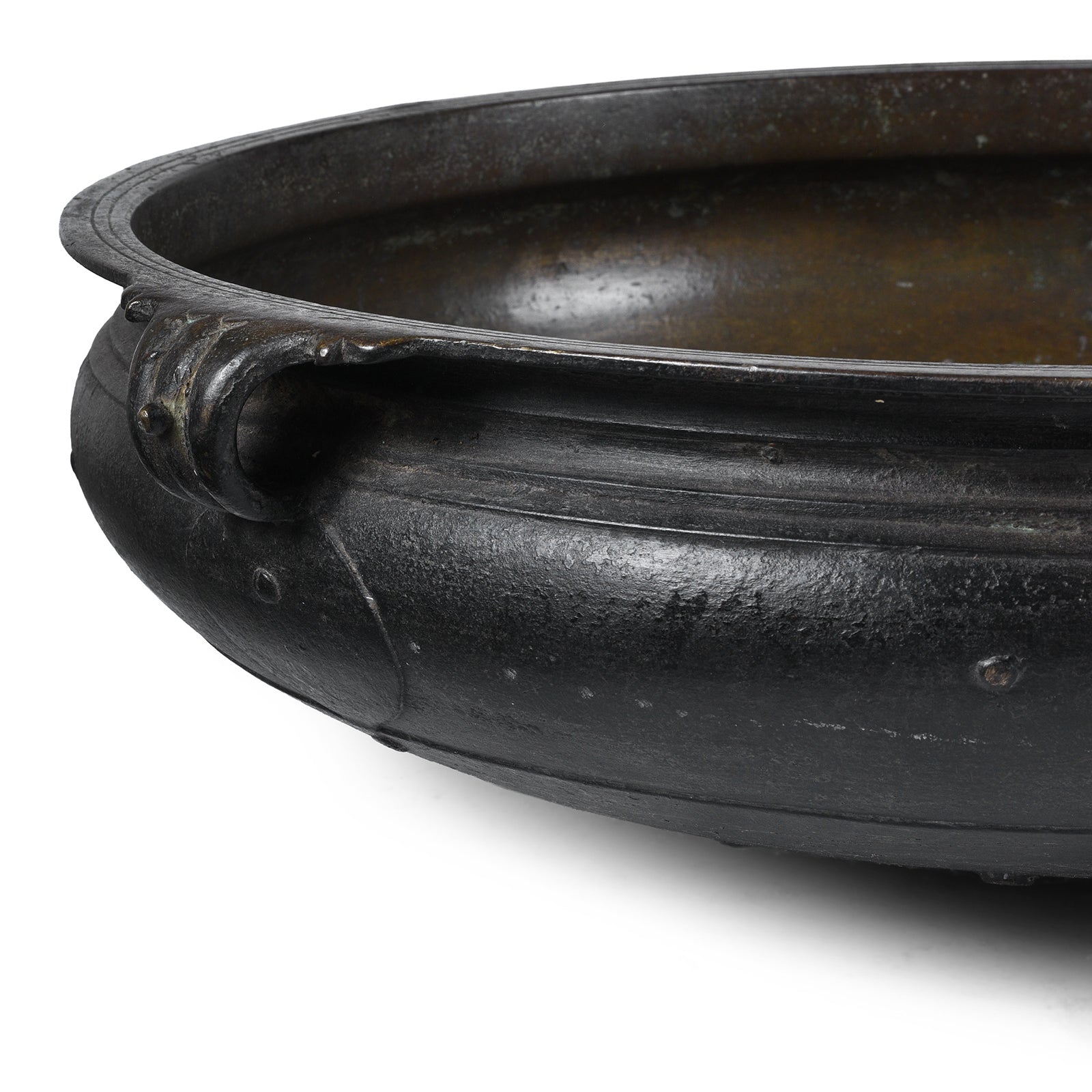Bronze Urli From South India - 19th Century