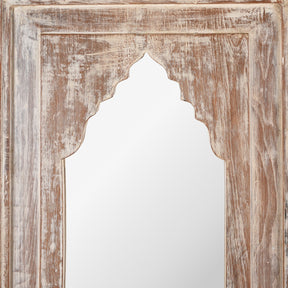 Mihrab Mirror Made From Old Teak Panel