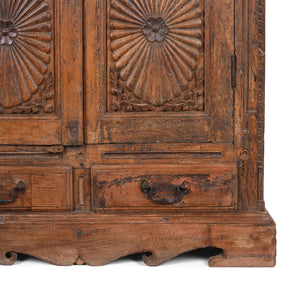 Almirah Cabinet From Gujarat - 19th Century