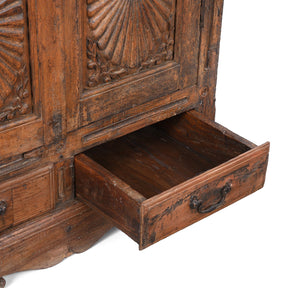 Almirah Cabinet From Gujarat - 19th Century
