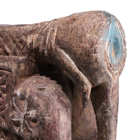 Indian Tribal Elephant Figurine - 19th Century