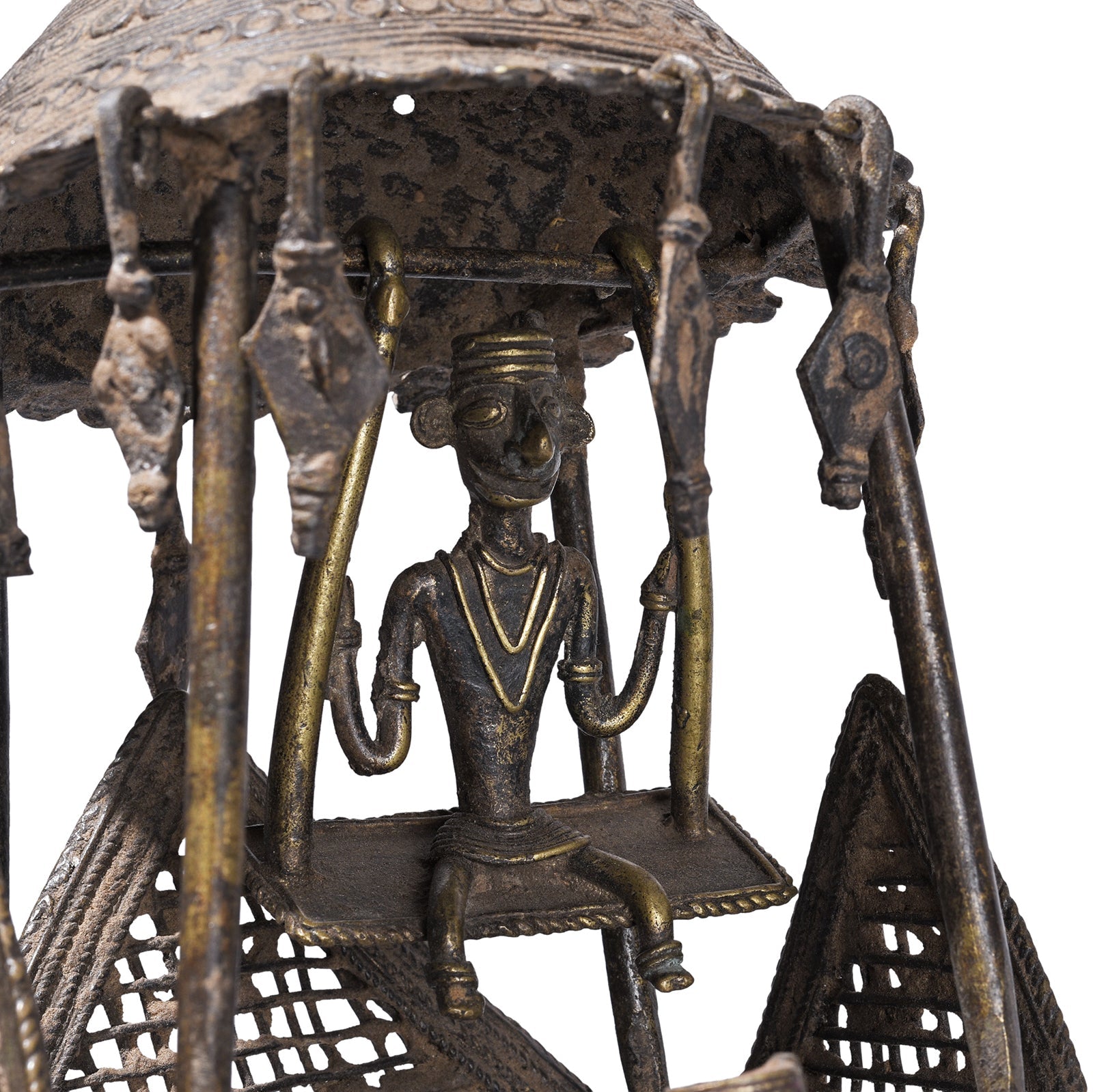 Bastar Brass Elephant From Chhattisgarh - 19th Century