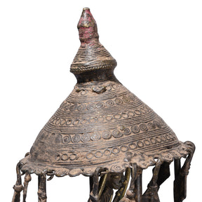 Bastar Brass Elephant From Chhattisgarh - 19th Century