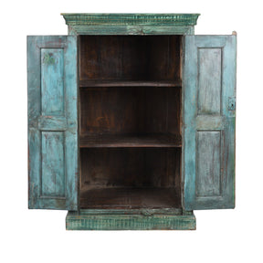 2 Door Cabinet Made From Reclaimed Teak