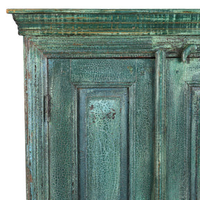 2 Door Cabinet Made From Reclaimed Teak