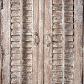 Louvre Cabinet Made From Reclaimed Teak