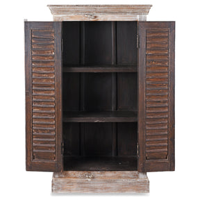 Louvre Cabinet Made From Reclaimed Teak