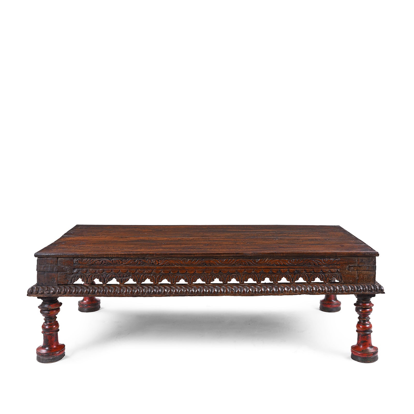 Takhat Coffee Table From Gujarat - Early 19th Century