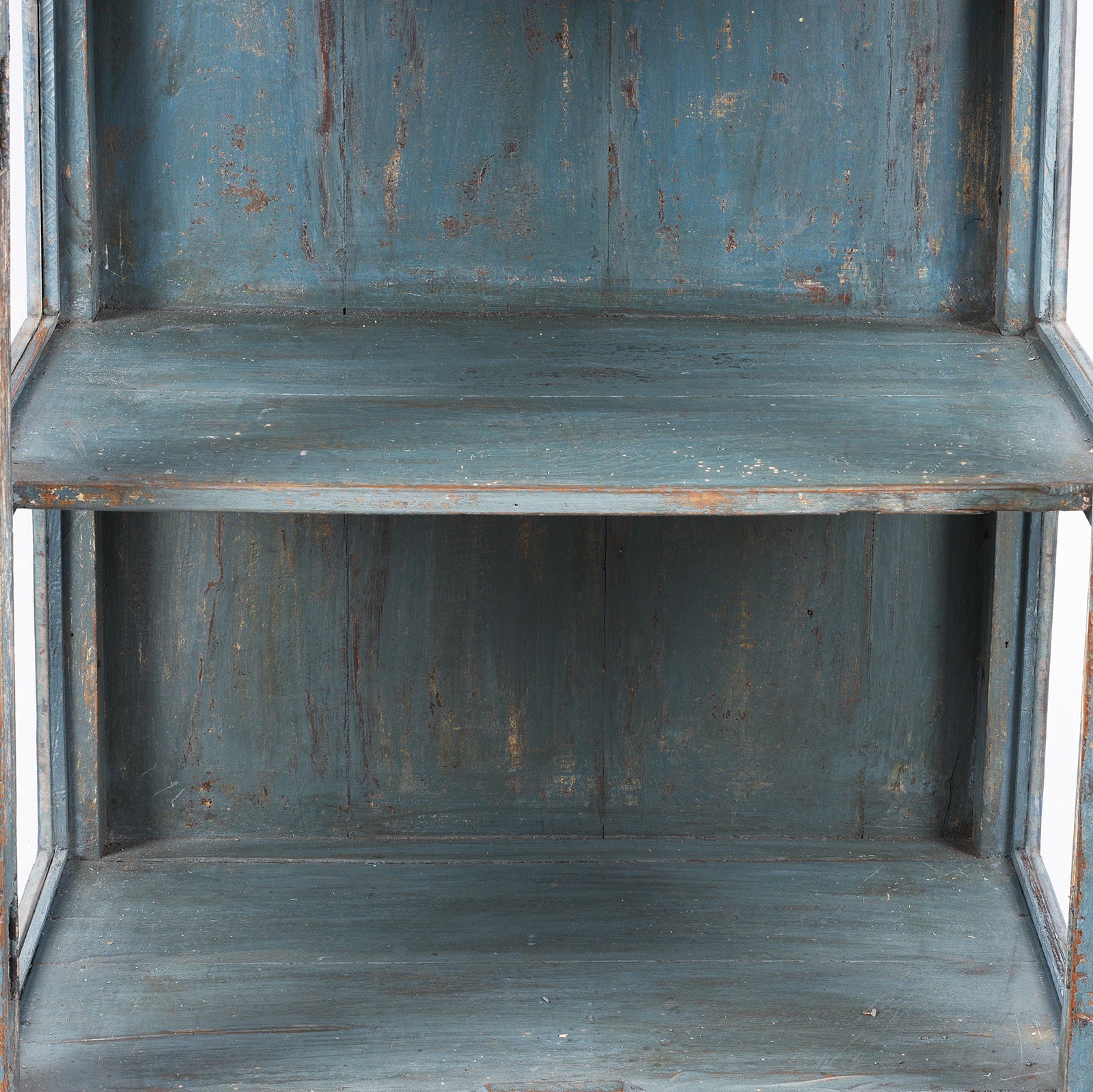 Teak Glazed Book Cabinet - Ca 1920'S