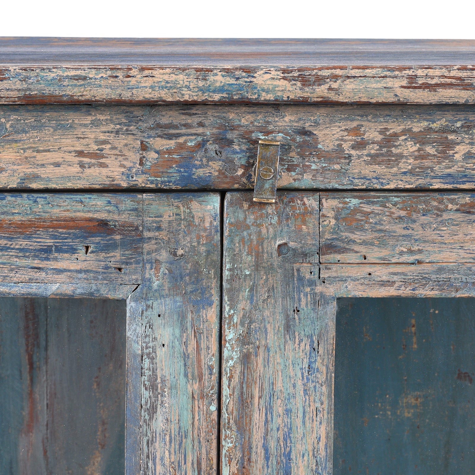 Teak Glazed Book Cabinet - Ca 1920'S