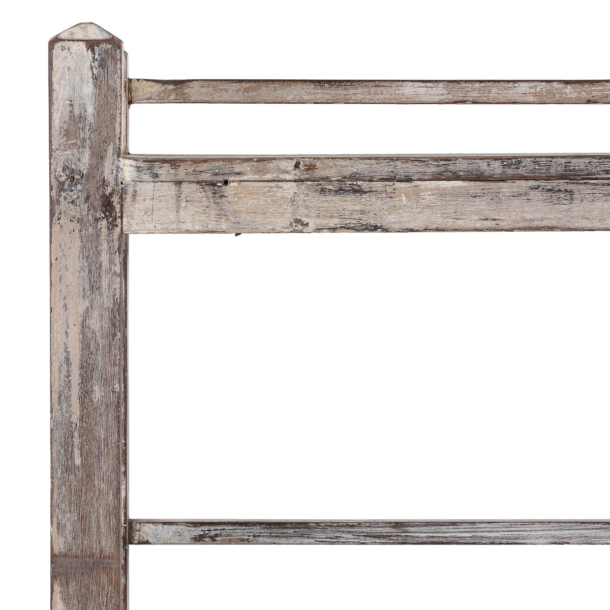 White Painted Indian Shelf - Ca 1920