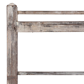 White Painted Indian Shelf - Ca 1920