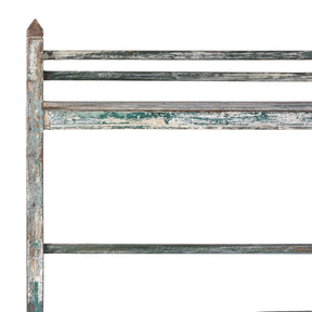 Small Indian Painted Slatted Shelf - Ca 1920
