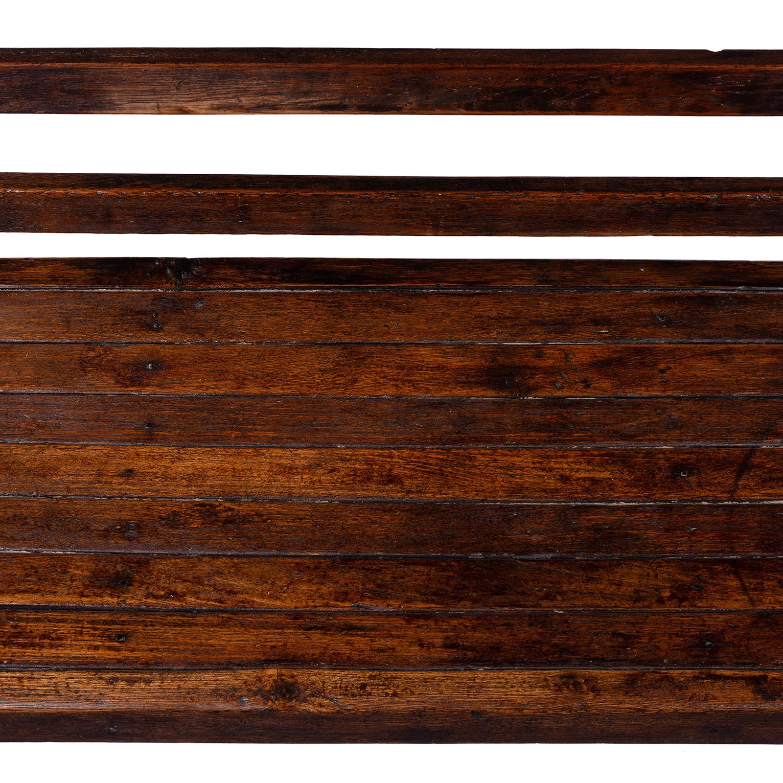Regency Style Indian Slatted Bench - 19th Century