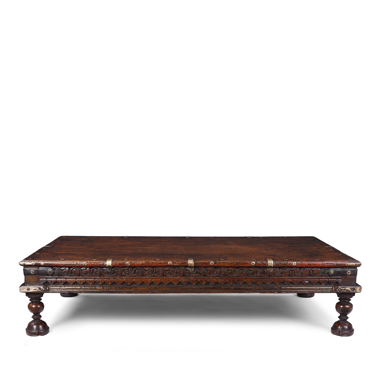 Small Teak Takhat From Gujarat -  19th Century