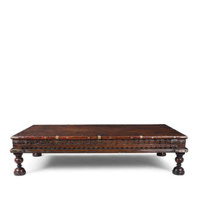 Small Teak Takhat From Gujarat -  19th Century