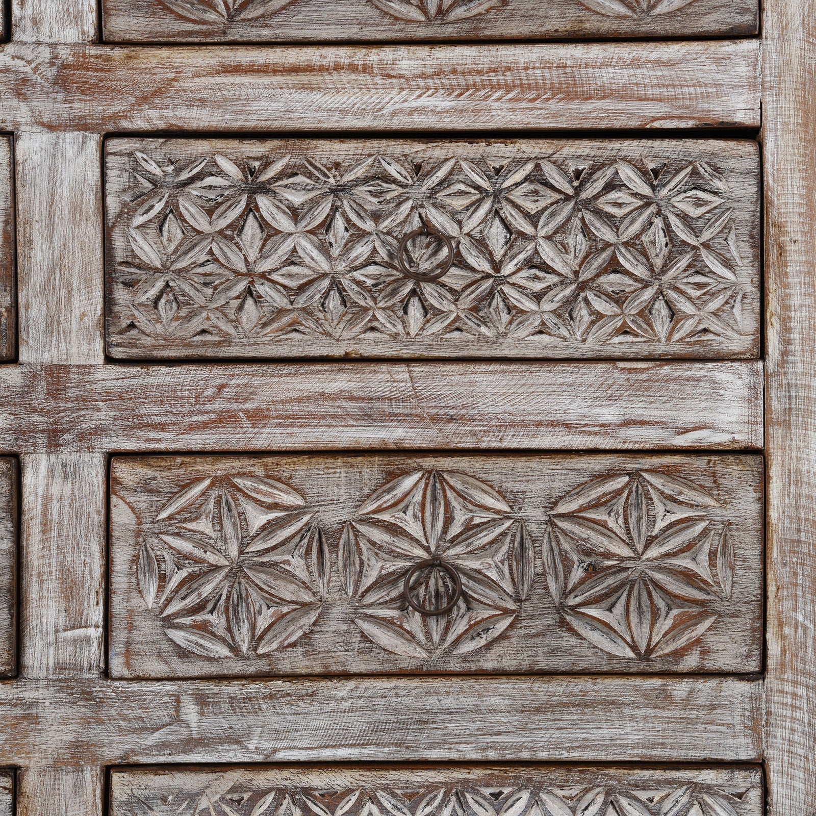 Chest Of 10 Drawers Made From Reclaimed Teak