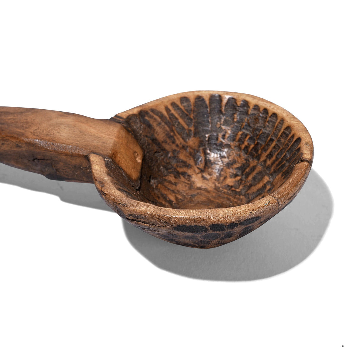Vintage Wooden Spoon From Banswara - Rajasthan