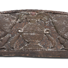 Fish Lintel Panel From Orissa - Late 19th Century