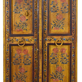Vintage Painted Indian Doors