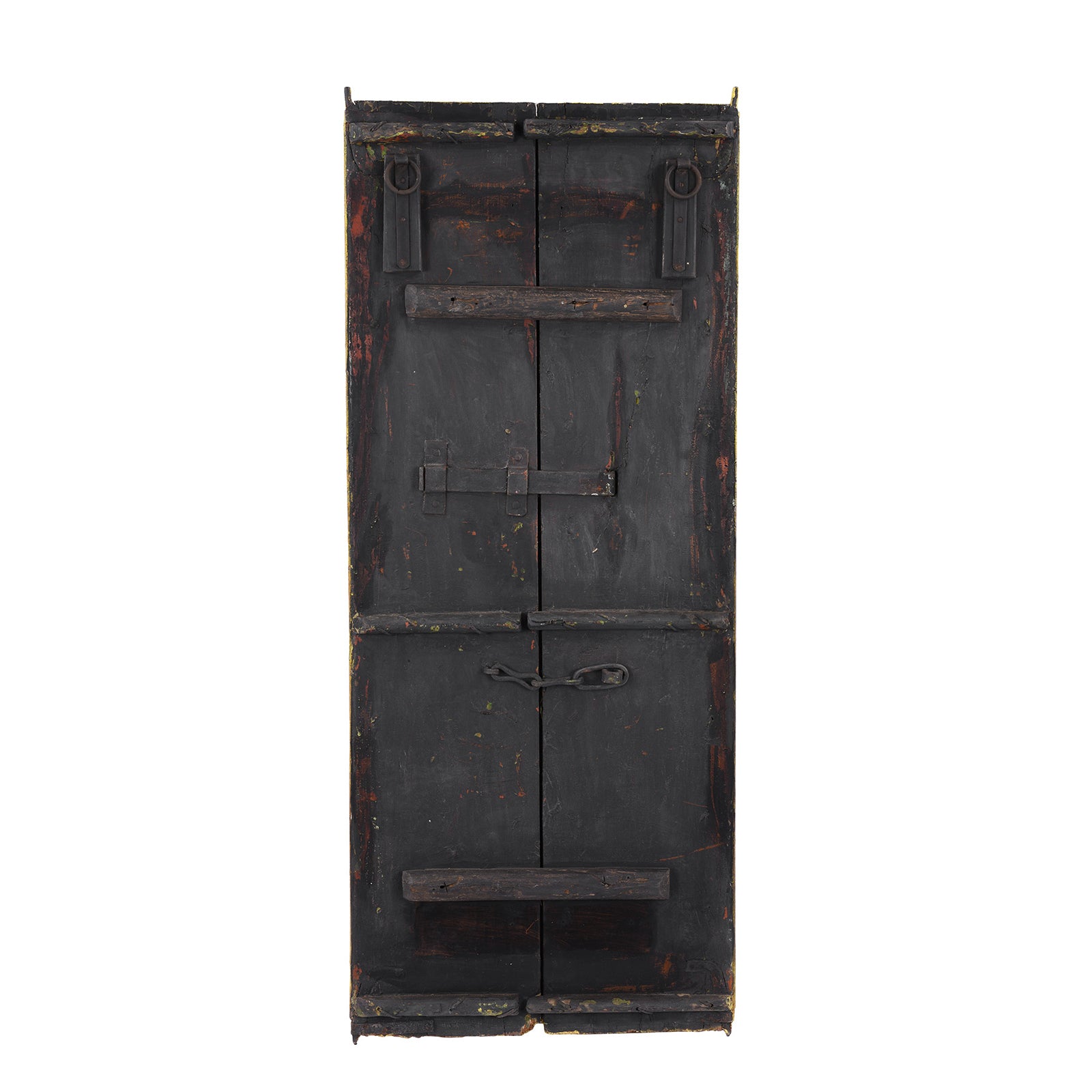 Vintage Painted Indian Doors